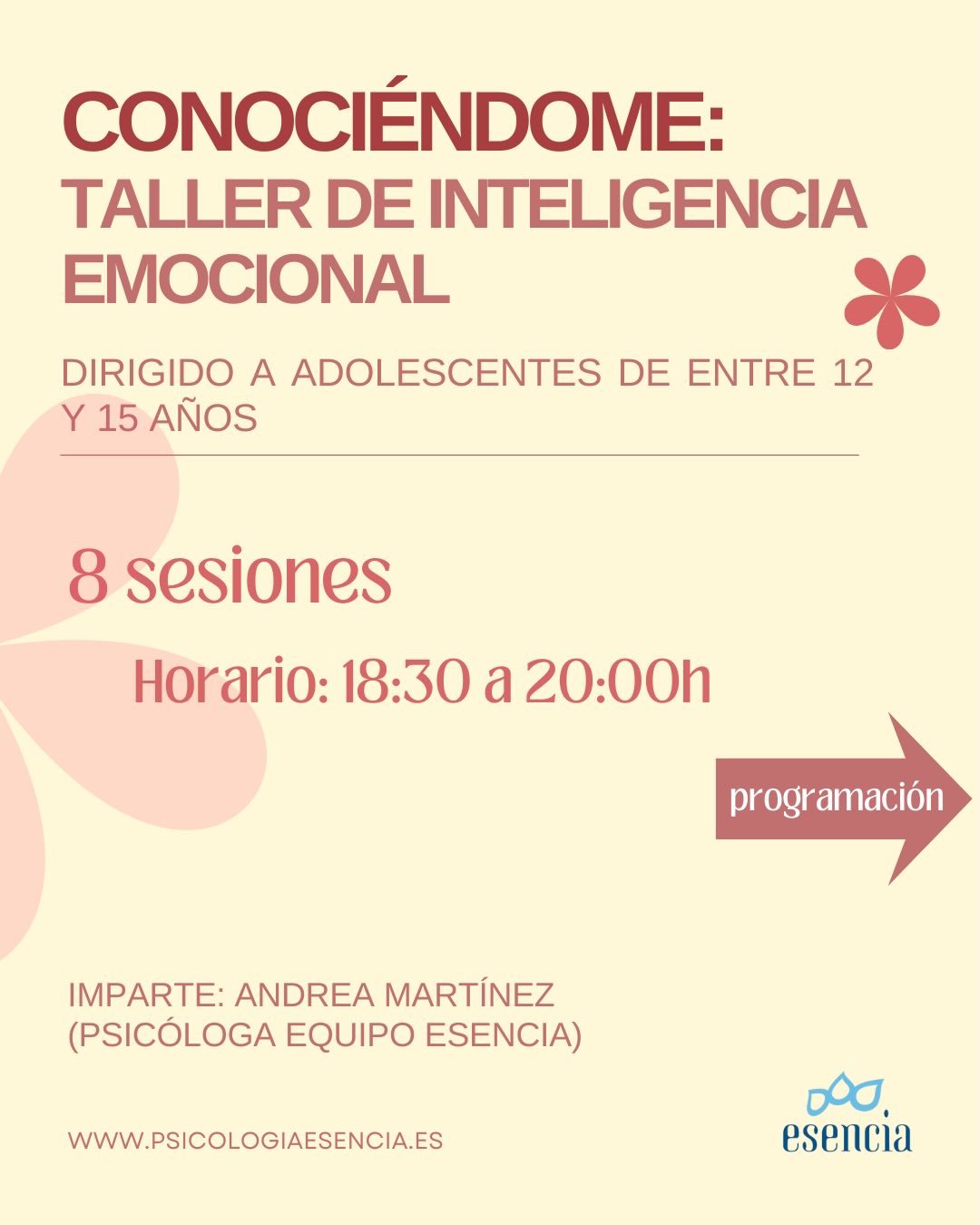 Conociéndome: Taller de Inteligencia Emocional 1 Conociéndome Taller de Inteligencia Emocional