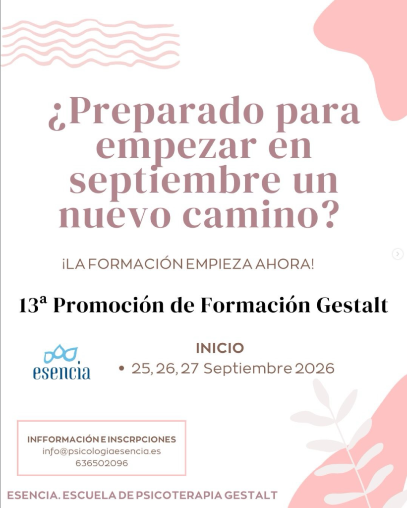 Formacion Gestalt 2026 - Promocion 13